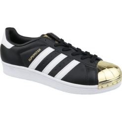 Adidas Superstar W Metal Toe BB5115 37 1/3 Czarne. Czarne buty sportowe damskie Adidas, bez wzorów, ze skóry, sportowe, adidas superstar. W wyprzedaży za 299,99 zł.