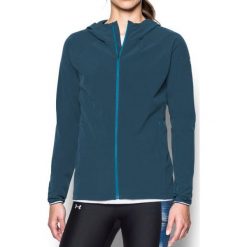 Bluzy sportowe damskie: Under Armour Bluza damska Outrun The Storm Jacket niebieska r. M (1304539-918)