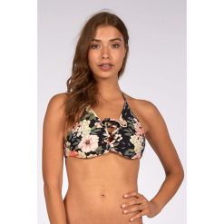 Bikini: Biustonosz bikini "Away We Go" w kolorze czarnym ze wzorem