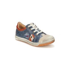 Buty Dziecko GBB SLIMANE. Niebieskie trampki chłopięce marki GBB, bez wzorów, bez zapięcia. Za 279,20 zł.