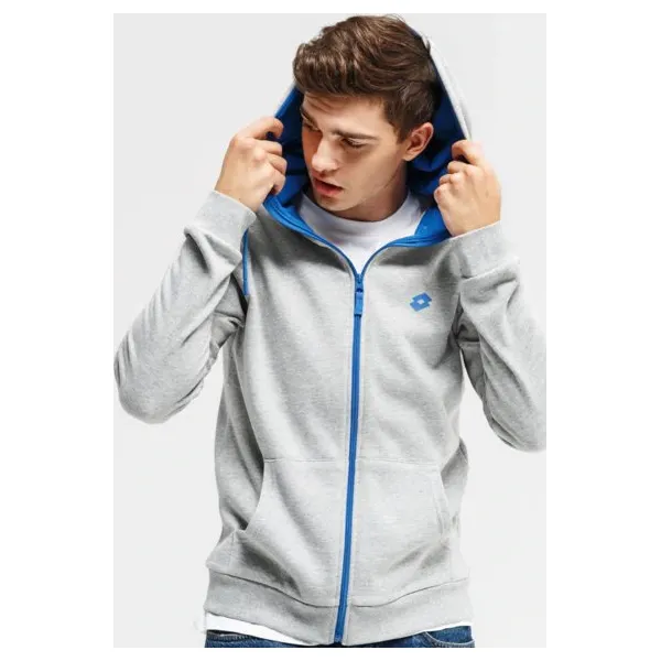 Lotto Bluza Rozpinana Z Kapturem Storno , szary, rozmiar XXL. Szare bluzy męskie Lotto, xxl, bez wzorów, z bawełny, z kapturem, bez rękawów, z kapturem. Za 99,99 zł.