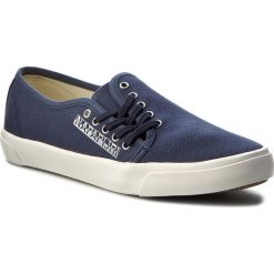 Tenisówki NAPAPIJRI - Mia 14778784 Blue Marine N65. Niebieskie półbuty damskie Napapijri, bez wzorów, z gumy, bez zapięcia. W wyprzedaży za 139,00 zł.