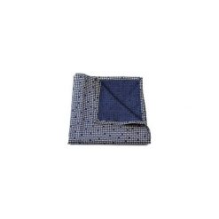 Akcesoria męskie: POSZETKA JEDWABNA NAVY BLUE UNIQUE