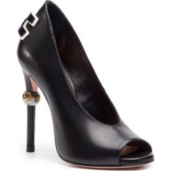 Szpilki ELISABETTA FRANCHI - SA-07S-91E2-V410 Nero 110. Czarne półbuty damskie marki Elisabetta Franchi, bez wzorów, ze skóry, eleganckie, bez obcasa, na obcasie, bez zapięcia. Za 2099,00 zł.