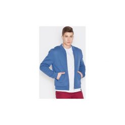 Bluzy Visent -. Niebieskie bluzy męskie VISENT, s, bez wzorów, bez kołnierzyka, bez rękawów, bez kaptura. Za 149,00 zł.