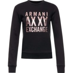 Bluza Armani Exchange 6GYM95 YJ44Z 1200. Czarne bluzy damskie Armani Exchange, l, bez wzorów, z bawełny, bez rękawów, bez kaptura. W wyprzedaży za 309,00 zł.