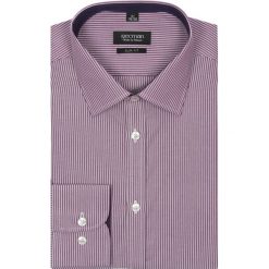 Koszule męskie na spinki: koszula bexley 1905 długi rękaw slim fit fiolet