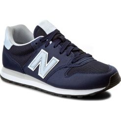 Sneakersy NEW BALANCE - GW500PT Granatowy. Niebieskie półbuty damskie New Balance, bez wzorów, ze skóry ekologicznej, bez obcasa, na płaskiej podeszwie, bez zapięcia. W wyprzedaży za 159,00 zł.