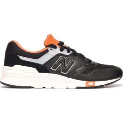 New Balance 997 Tenisówki Czarny. Czarne trampki męskie New Balance, bez wzorów, ze skóry, bez zapięcia. Za 300,95 zł.