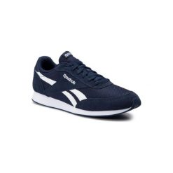 REEBOK DV7285 ROYAL CL JOGGER 2. Niebieskie buty sportowe męskie Reebok, ze skóry. Za 199,99 zł.
