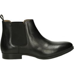 Botki męskie - 3003 CRU NERO. Czarne bez kategorii Venezia, ze skóry. Za 249,00 zł.