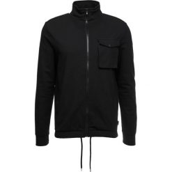 Bluzy męskie: Burton Menswear London POCK FUNN Bluza rozpinana black