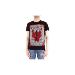 T-shirty z krótkim rękawem Paciotti 4us TA1215. Czarne t-shirty męskie Paciotti 4us, s, bez wzorów, bez kołnierzyka, krótkie. Za 252,65 zł.