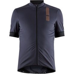Craft Koszulka Rowerowa Męska Rise, Ciemno-Szary Xl. Szare koszulki męskie Craft, s, bez wzorów, z klasycznym kołnierzykiem, bez rękawów, na fitness i siłownię. W wyprzedaży za 159,00 zł.