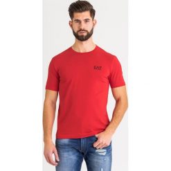T-SHIRT EA7 EMPORIO ARMANI. Czarne t-shirty męskie EA7 Emporio Armani, m, bez wzorów, bez kołnierzyka. Za 269,10 zł.