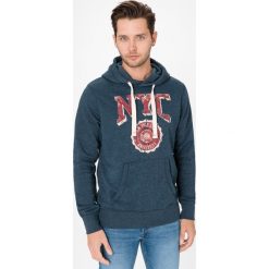 Jack & Jones Joshua Bluza Niebieski. Niebieskie bluzy męskie Jack & Jones, m, z haftami, z bawełny, bez kołnierzyka, bez rękawów, bez kaptura. Za 175,95 zł.