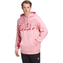 Adidas Originals Bluza Różowy. Różowe bluzy męskie adidas Originals, m, z nadrukiem, z bawełny, bez kołnierzyka, bez rękawów, bez kaptura. Za 404,95 zł.