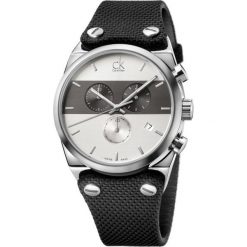 ZEGAREK CALVIN KLEIN EAGER K4B371B6. Niebieskie zegarki męskie Calvin Klein, ze stali. Za 1469,00 zł.
