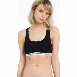 Pepe Jeans - Biustonosz Dixie. Różowe biustonosze bardotka Pepe Jeans, z bawełny. W wyprzedaży za 84,90 zł.