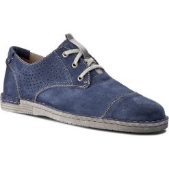 Półbuty JOSEF SEIBEL - Rodney 09 52909 944 987 Shark. Niebieskie półbuty skórzane męskie marki Josef Seibel, na co dzień. W wyprzedaży za 209,00 zł.