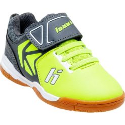 Buciki niemowlęce: Huari Buty piłkarskie Abedi Kids IC Dark Grey / Lime r. 25