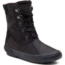 Śniegowce KEEN - Elsa II Quilted Wp 1019643 Black/Black. Czarne kozaki damskie Keen, na zimę, ze skóry, bez zapięcia. W wyprzedaży za 259,00 zł.