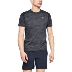 Under Armour Streaker 2.0 Koszulka Czarny Szary. Szare podkoszulki męskie Under Armour, s, bez wzorów, z poliesteru, z krótkim rękawem. Za 188,95 zł.