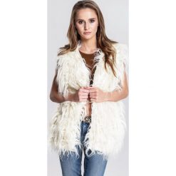 Biała Kamizelka Lovable. Białe kamizelki damskie other, xl, bez wzorów, z futra, bez kaptura. Za 49,99 zł.