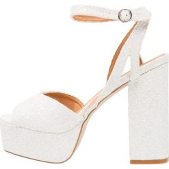 Sandały damskie: Be Mine JUNIPER 1 Sandały na obcasie white glitter