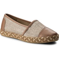 Espadryle GEOX - D Modesty C D7229C 0ASBV C8191 Dk Skin. Pomarańczowe espadryle damskie Geox, bez wzorów, ze skóry, bez obcasa, na płaskiej podeszwie. W wyprzedaży za 219,00 zł.