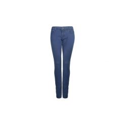 Jeansy slim fit Guess W44A27W4THO. Niebieskie jeansy damskie Guess, z aplikacjami, z jeansu. Za 149,00 zł.