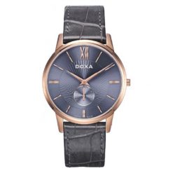 Zegarki męskie: Zegarek męski Doxa Slim Line D155RBL