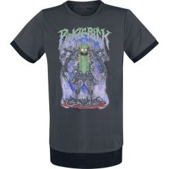 Rick And Morty Brutal Rick T-Shirt czarny. Czarne koszulki męskie marki Rick And Morty, l, z nadrukiem, z okrągłym kołnierzem. Za 50,99 zł.