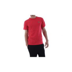 T-shirty z krótkim rękawem Fila 684500 GUILO. Czerwone koszulki męskie Fila, s, bez wzorów, bez kołnierzyka, krótkie. Za 140,53 zł.
