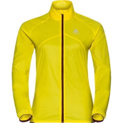 Kurtka "Lttl" w kolorze żółtym do biegania. Żółte kurtki sportowe damskie Odlo Women, s, bez wzorów, bez kaptura, do biegania. W wyprzedaży za 229,95 zł.