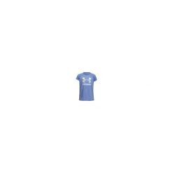 Bluzki, topy, tuniki: Under Armour T- shirt Damski UA Solid Big Logo SS T niebieski r. L (1299322-586)