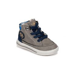 Buty Dziecko Mod'8 SOURA. Szare trampki chłopięce marki Mod'8, bez wzorów, bez zapięcia. Za 135,20 zł.