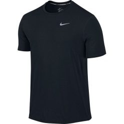 Nike Koszulka męska Dri-Fit Contour SS czarna r. M (683517 010). Czarne koszulki sportowe męskie Nike, m. Za 177,00 zł.
