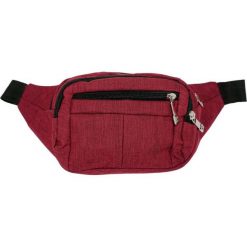 Bordowa Saszetka-Nerka Męska, Regulowany Pasek, Sportowa, Na Biodro, Czerwona, Pako Jeans TBAPJNSsaszetkaM16bd. Czerwone paski męskie Pako Jeans, w paski, z jeansu, sportowe. Za 29,00 zł.