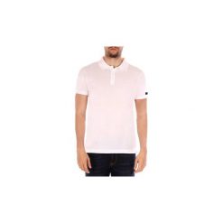 Koszulki polo z krótkim rękawem Rrd POLO MACRO. Białe koszulki męskie Rrd, m, bez wzorów, z krótkim rękawem. Za 370,75 zł.