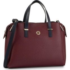 Torebka TOMMY HILFIGER - Th Core Satchel AW0AW07308 GBH. Czerwone torebki klasyczne damskie TOMMY HILFIGER, bez wzorów, ze skóry ekologicznej, klasyczne, bez dodatków. Za 749,00 zł.