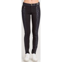 JEANSY SKINNY FIT VERSACE JEANS. Czarne jeansy damskie Versace Jeans. Za 575,00 zł.