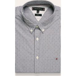 Tommy Hilfiger - Koszula. Niebieskie koszule męskie TOMMY HILFIGER, xl, bez wzorów, z bawełny, button down, z długim rękawem. W wyprzedaży za 239,90 zł.