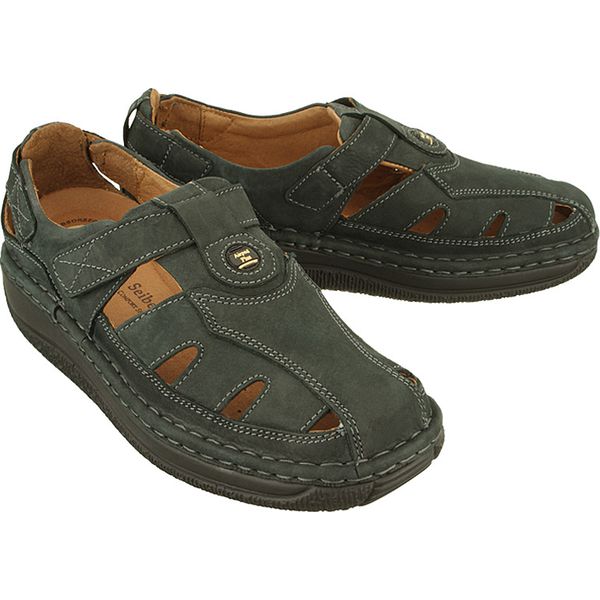 JOSEF SEIBEL 4452 81 100 Greyson schwarz, półbuty męskie letnie. Półbuty męskie Josef Seibel, bez zapięcia. W wyprzedaży za 265,90 zł.