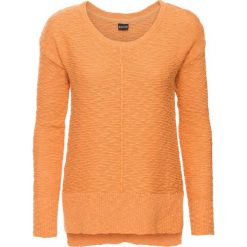 Swetry damskie: Letni sweter bonprix morelowy