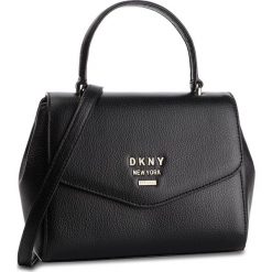 Torebka DKNY - Whitney Sm Th Satche R91DA928 Bgd/Blk/Gold BGD. Czarne torebki klasyczne damskie DKNY, bez wzorów, ze skóry, klasyczne, bez dodatków. W wyprzedaży za 499,00 zł.