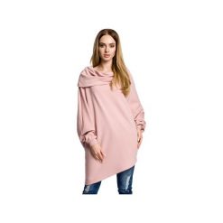 M355 Asymetryczna bluza z szerokim kołnierzem. Bluzy damskie Moe, m, bez wzorów, z bawełny, bez rękawów, bez kaptura. Za 149,00 zł.