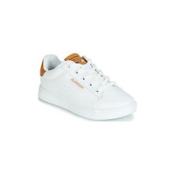 Buty Dziecko Kappa TCHOURI. Białe trampki dziewczęce Kappa, bez wzorów, bez zapięcia. Za 139,00 zł.