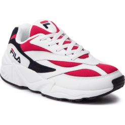 Sneakersy FILA - V94M Low 1010255.150 White/Fila Navy/Fila Red. Czerwone sneakersy męskie Fila, na co dzień, bez wzorów, ze skóry, bez zapięcia. Za 469,00 zł.