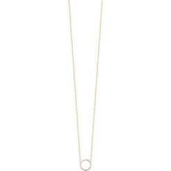 Naszyjnik - złoto 500, Diament 0,05ct. Żółte naszyjniki męskie z diamentem, złote. Za 929,00 zł.